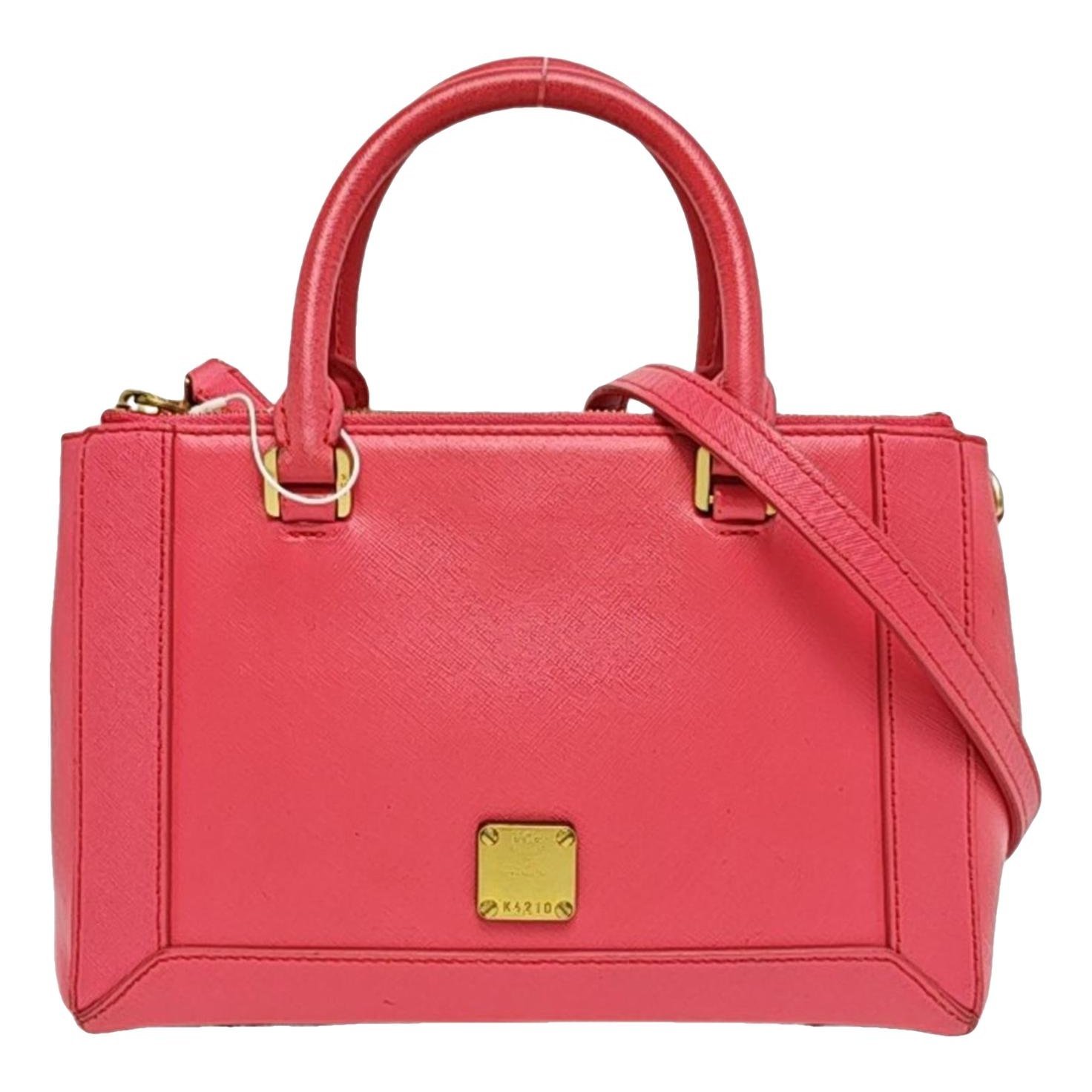 Leather handbag
