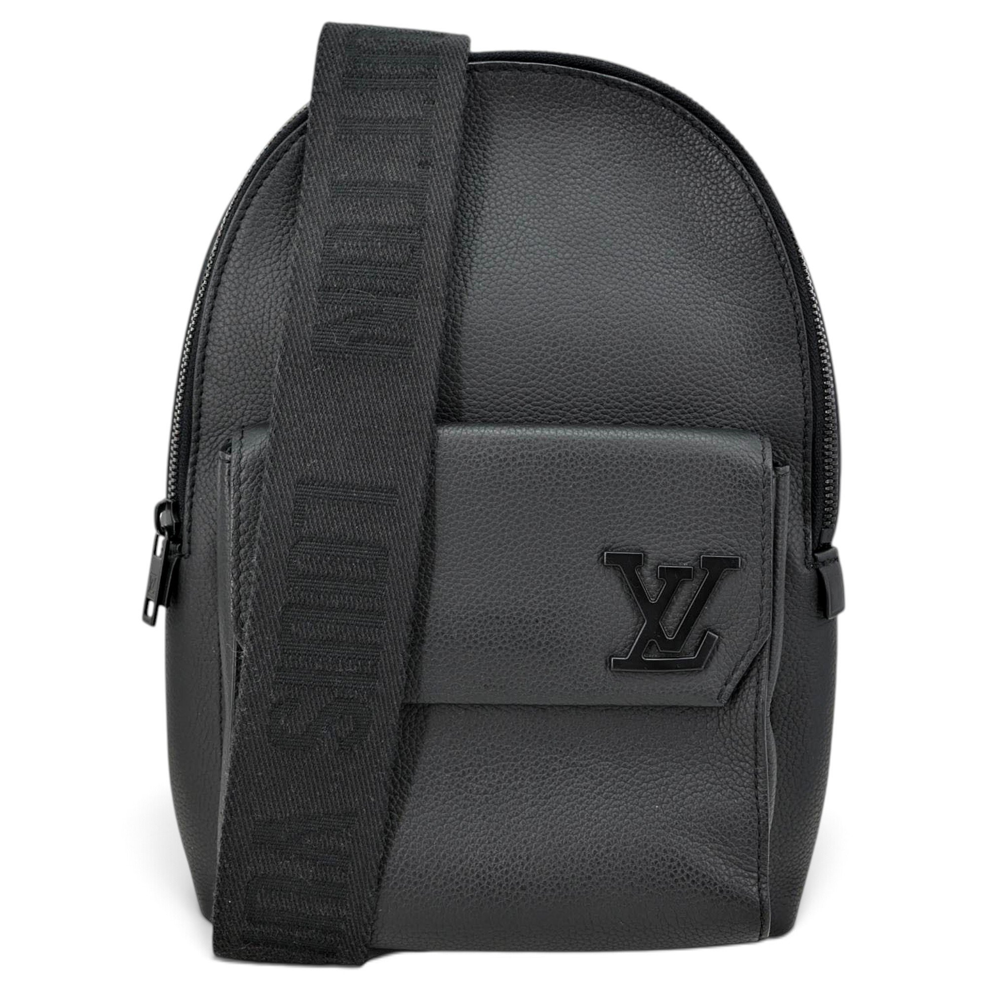 Leather backpack