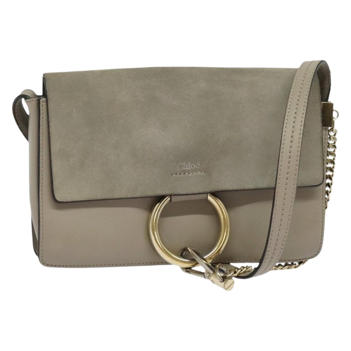 Faye leather handbag