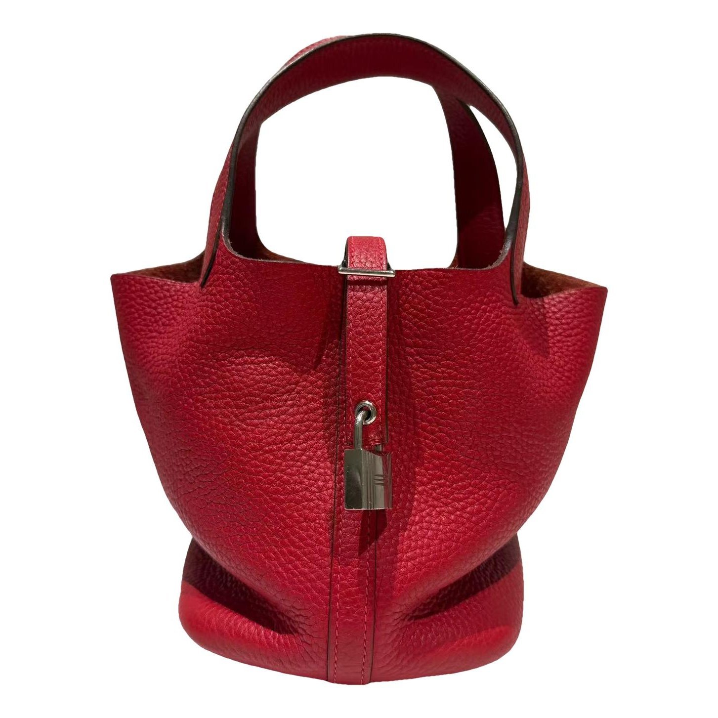 Hermes Picotin leather handbag