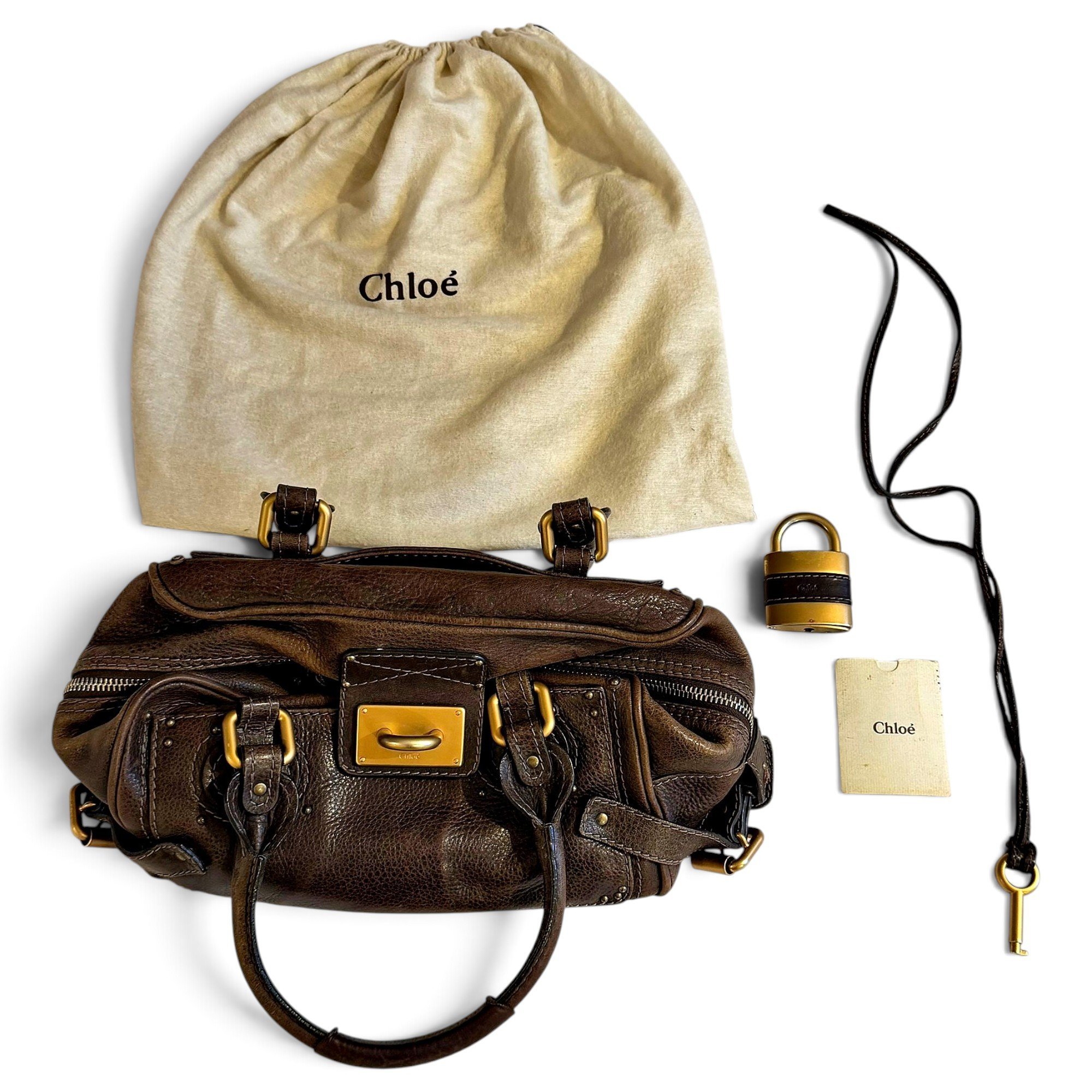 Paddington leather handbag