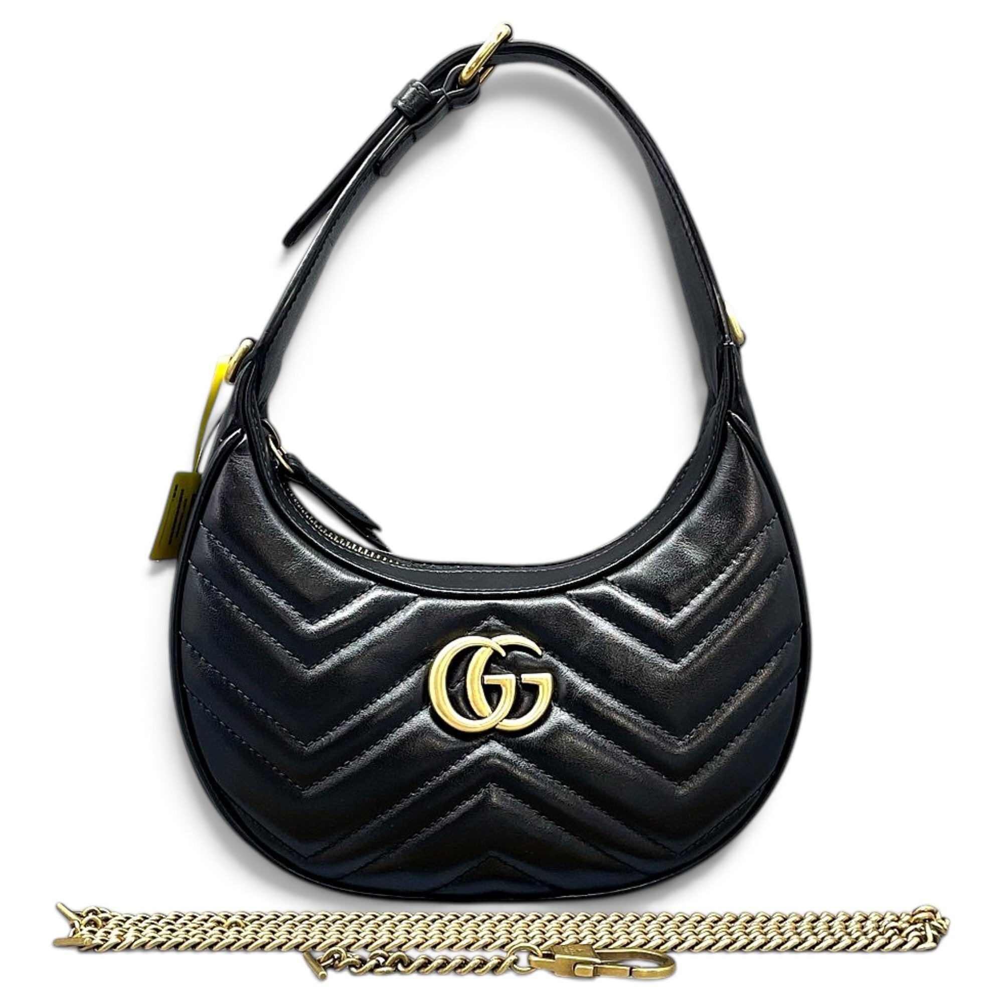 GG Marmont Round leather handbag