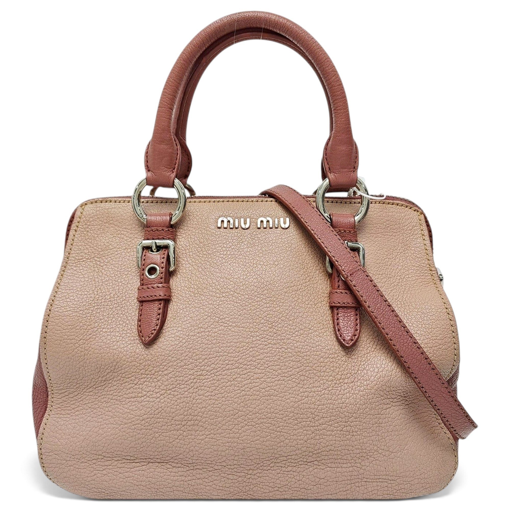 Vitello leather handbag