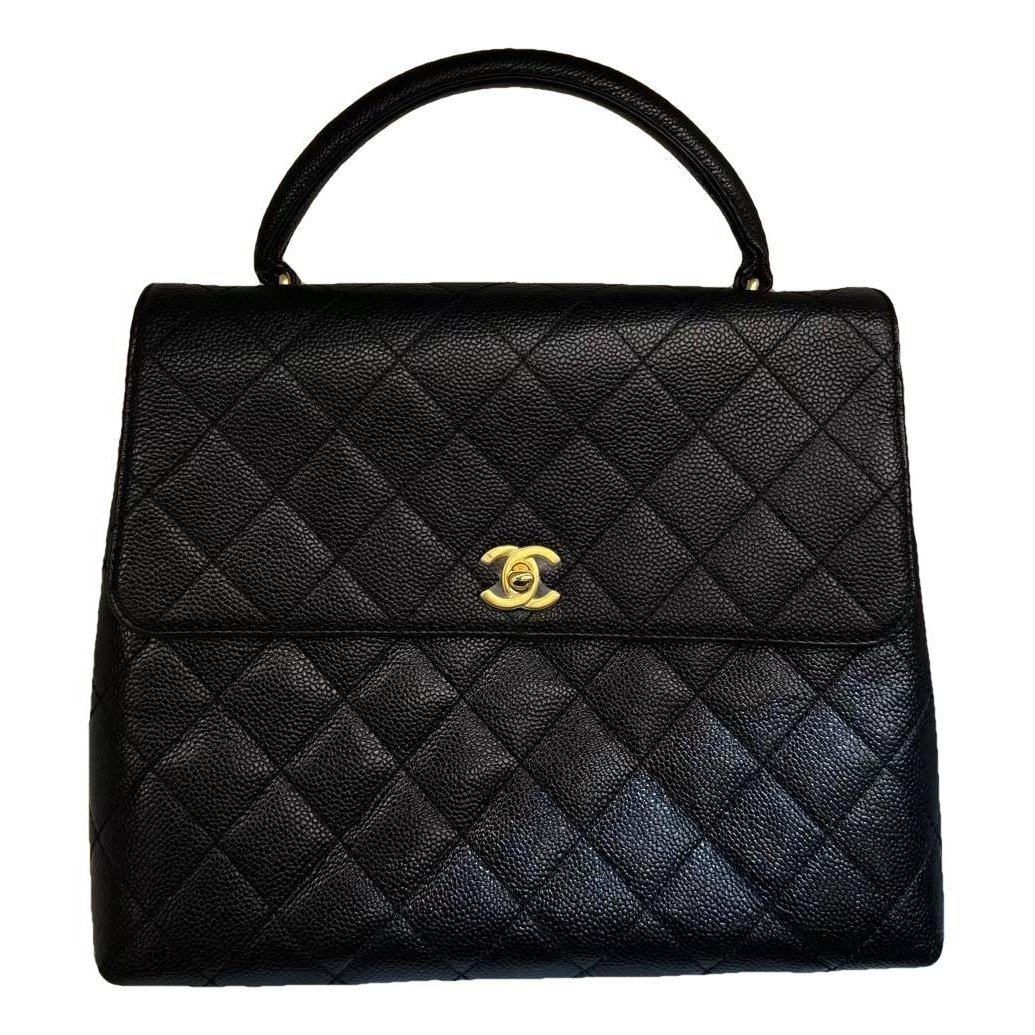 Timeless Classique Top Handle leather handbag