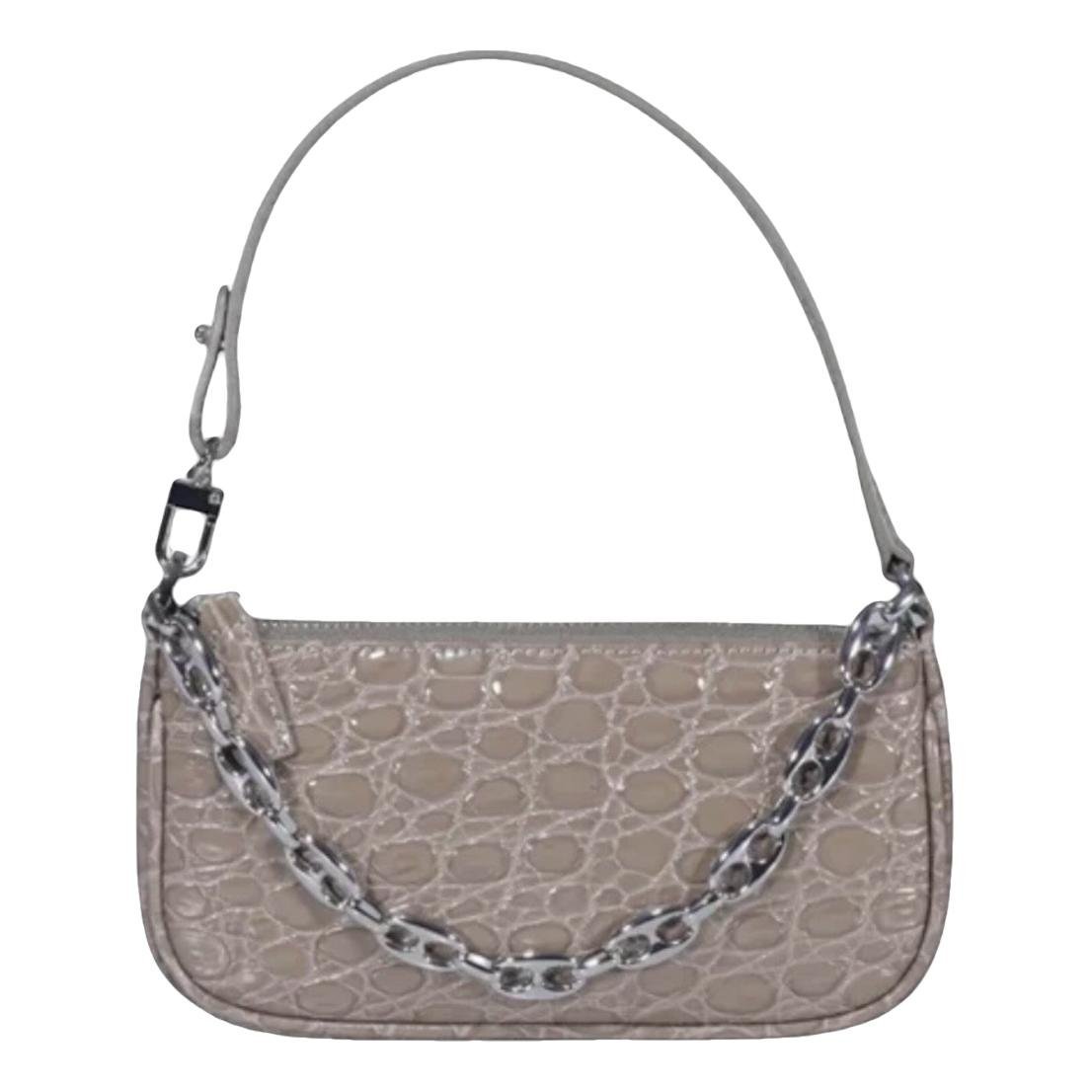 By Far Rachel leather handbag