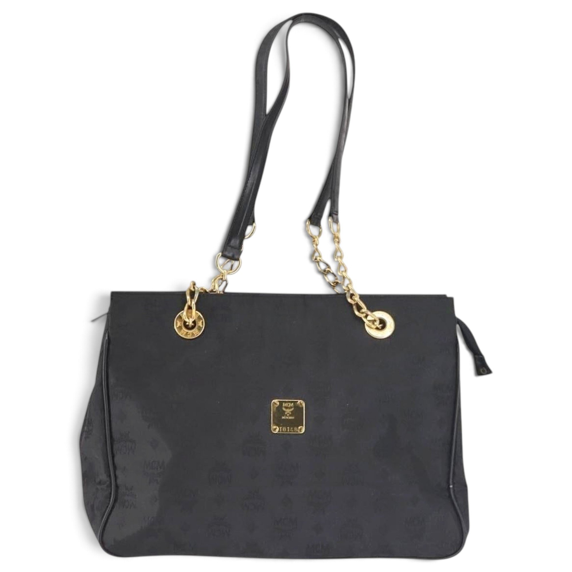 Leather tote