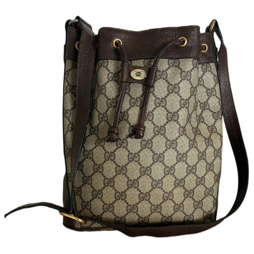 Ophidia Bucket leather crossbody bag