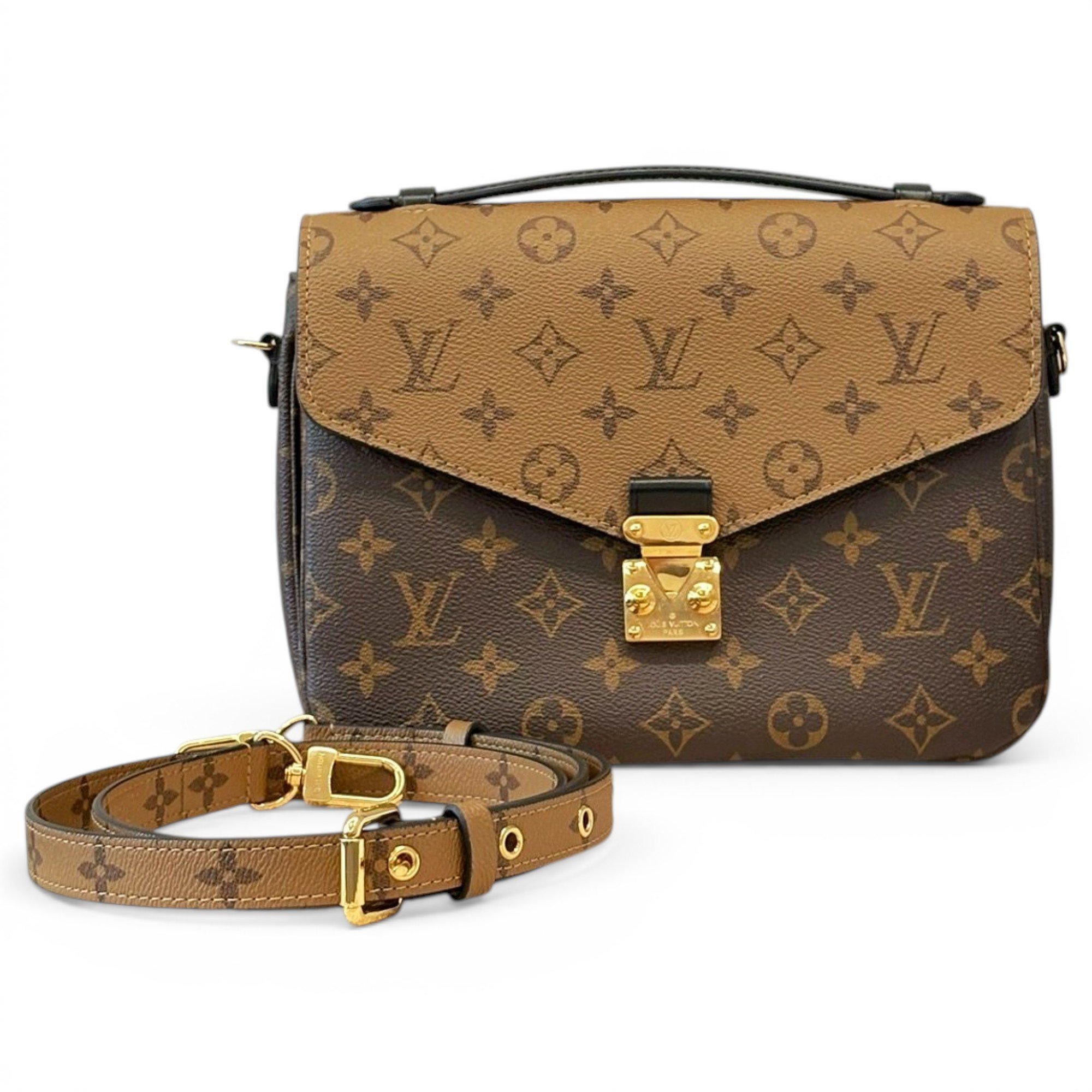 Metis leather handbag