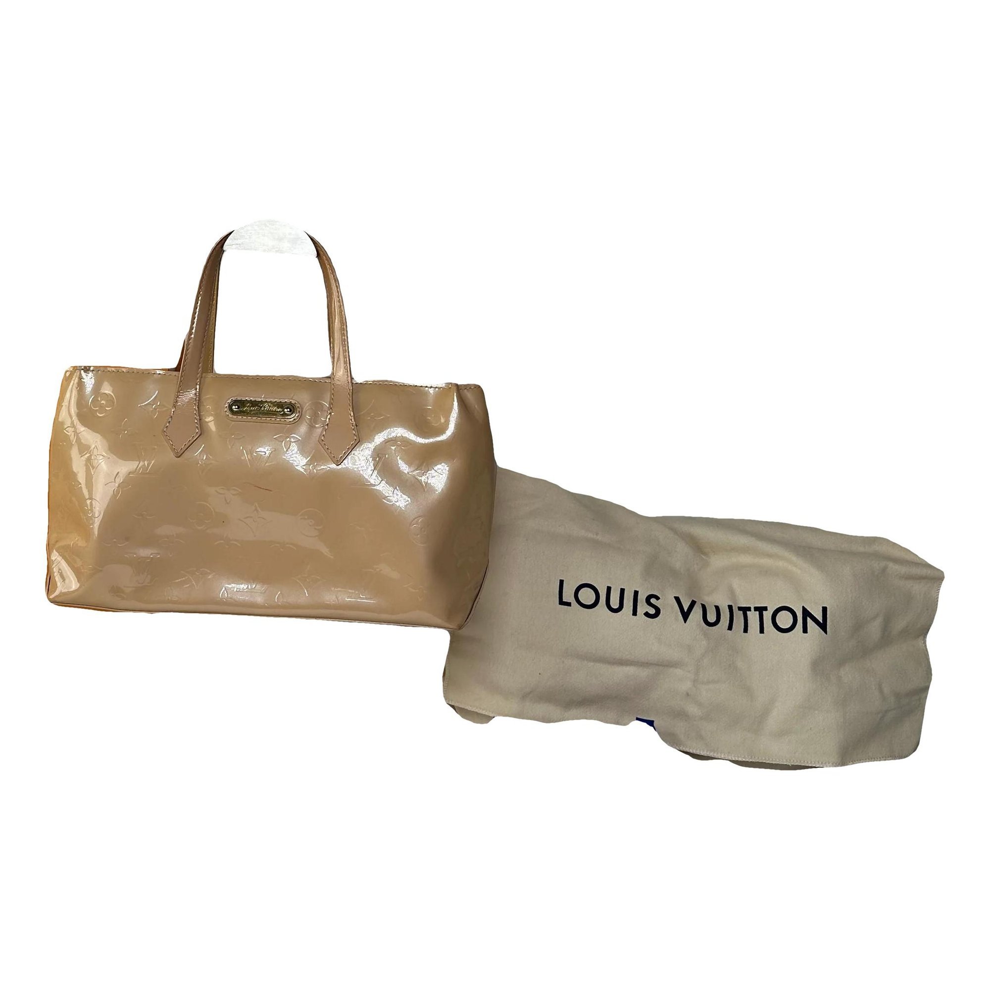 Alma BB patent leather tote