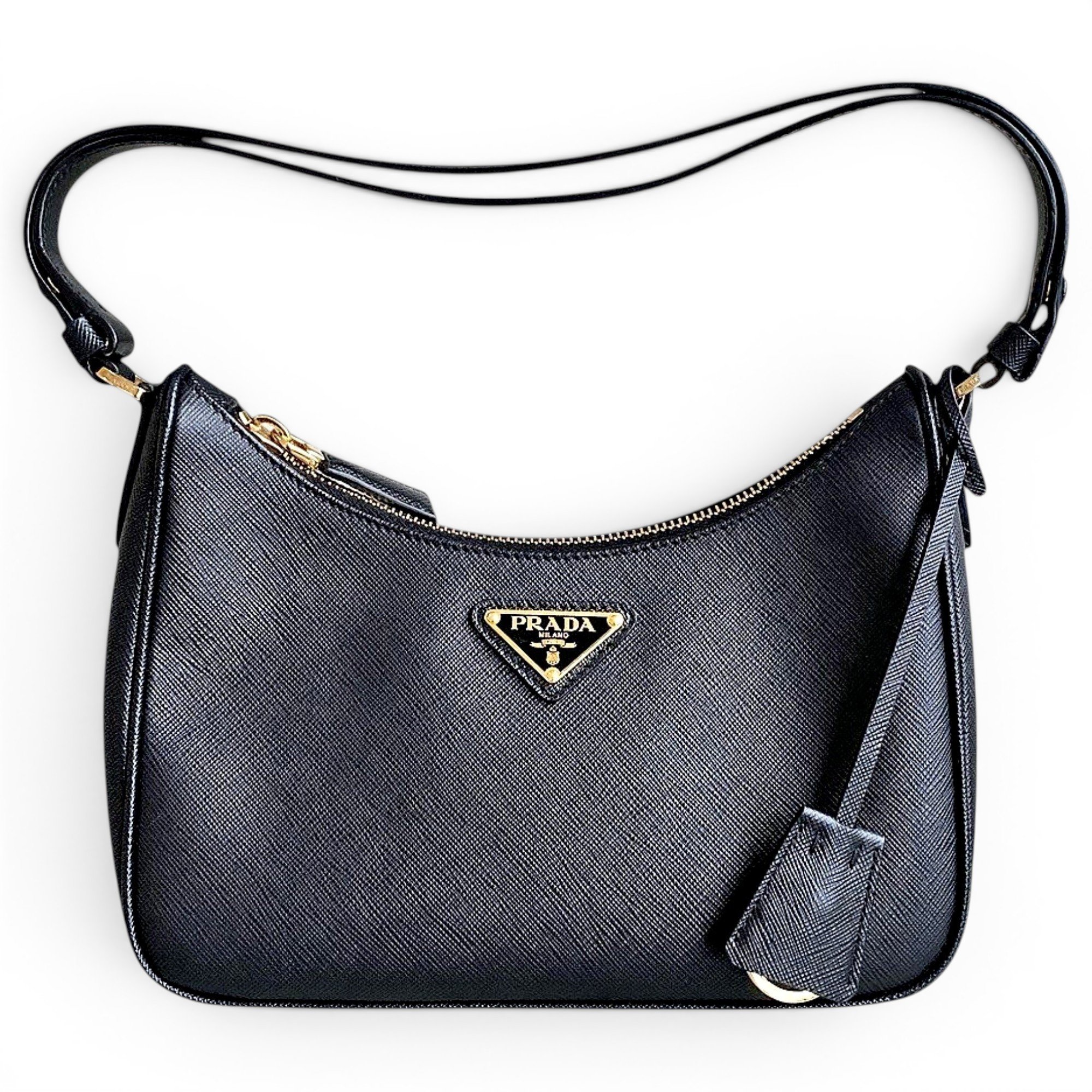 Re-Edition 2000 leather handbag