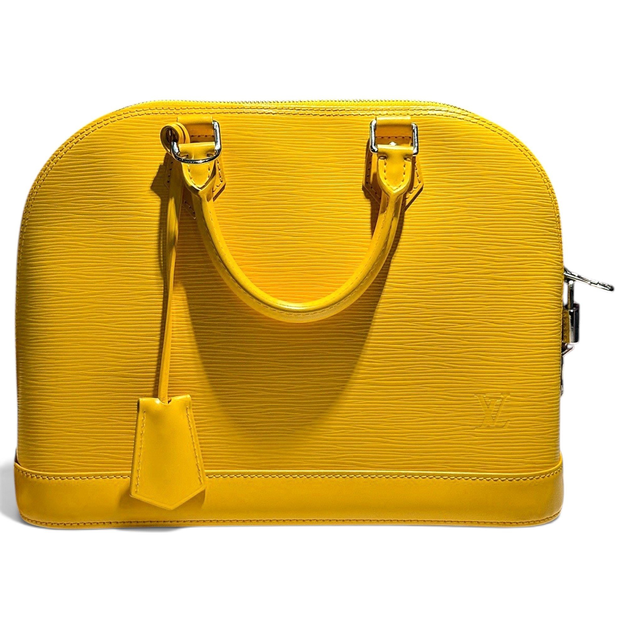 Alma leather handbag