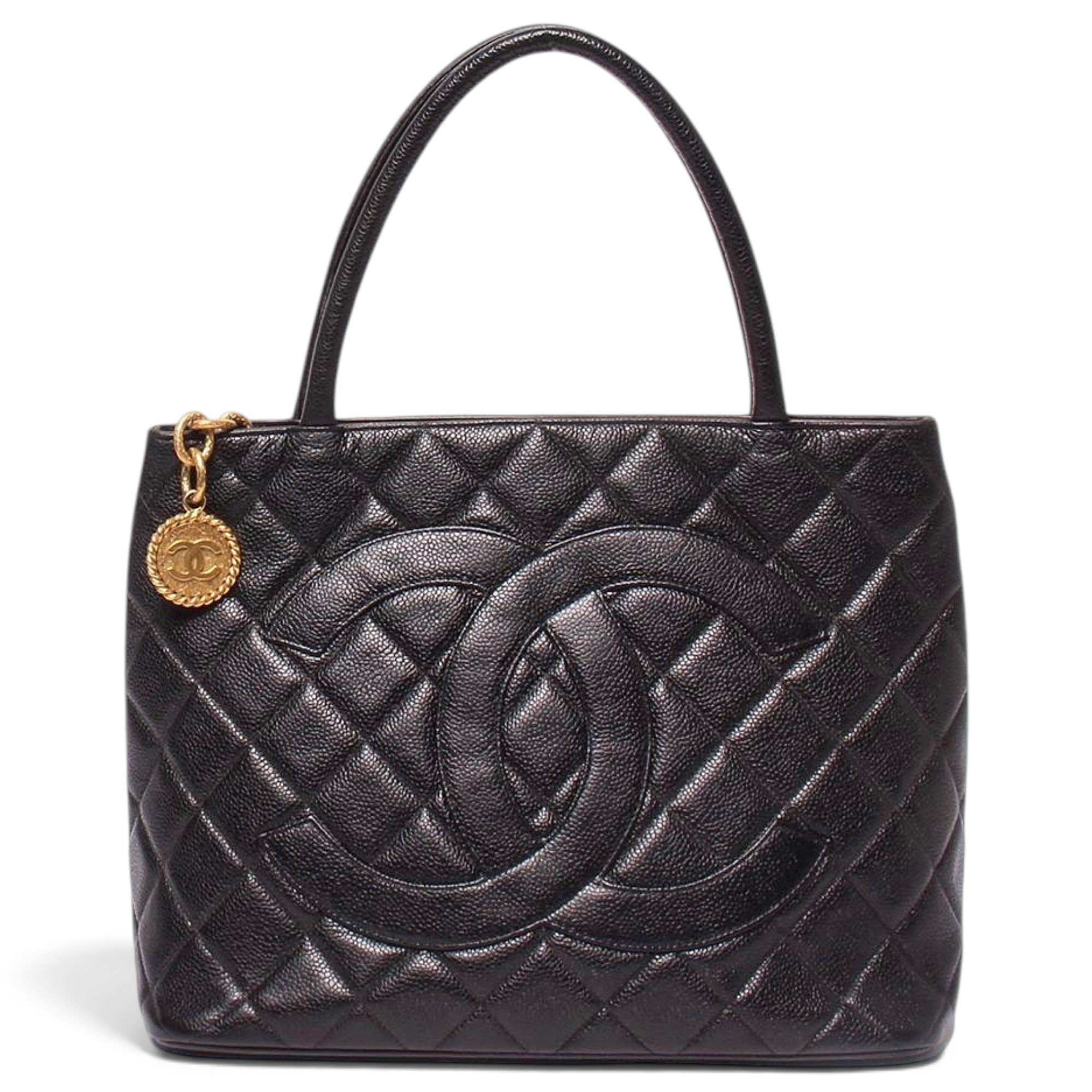 2.55 leather tote