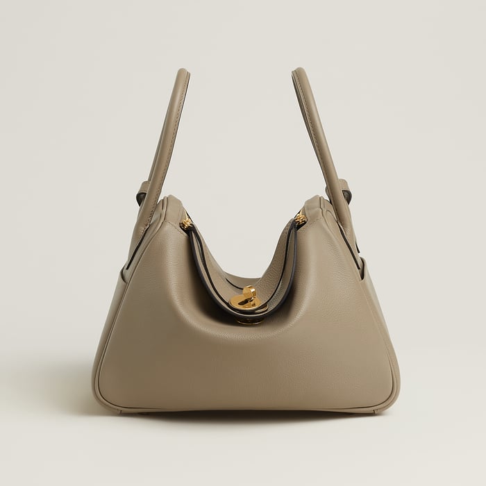 Beige Marfa Lindy 26 Bag