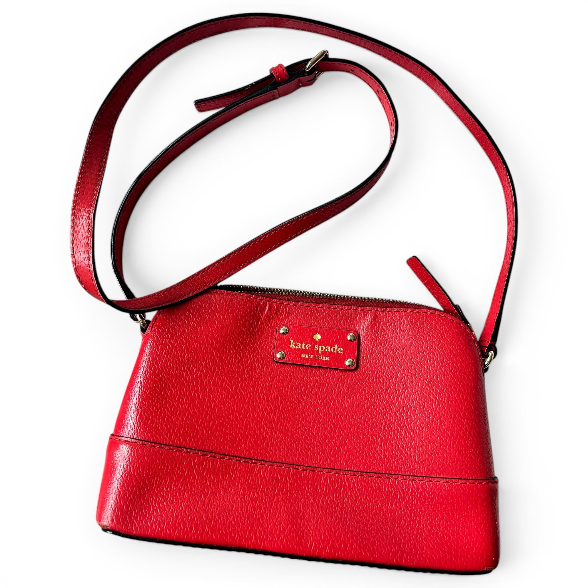 Leather crossbody bag