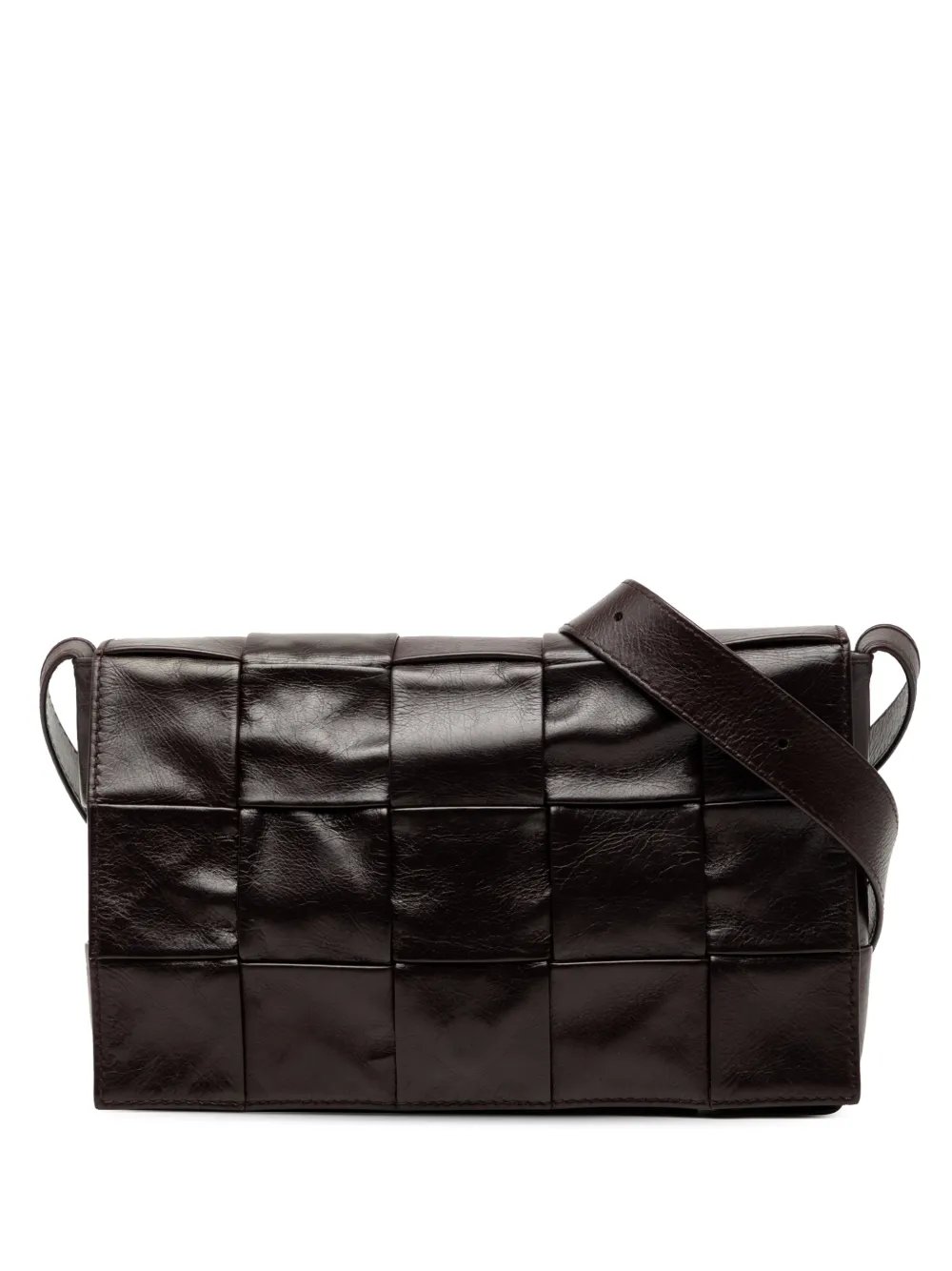 2012-2026 Paper Calfskin Intrecciato Cassette crossbody bag