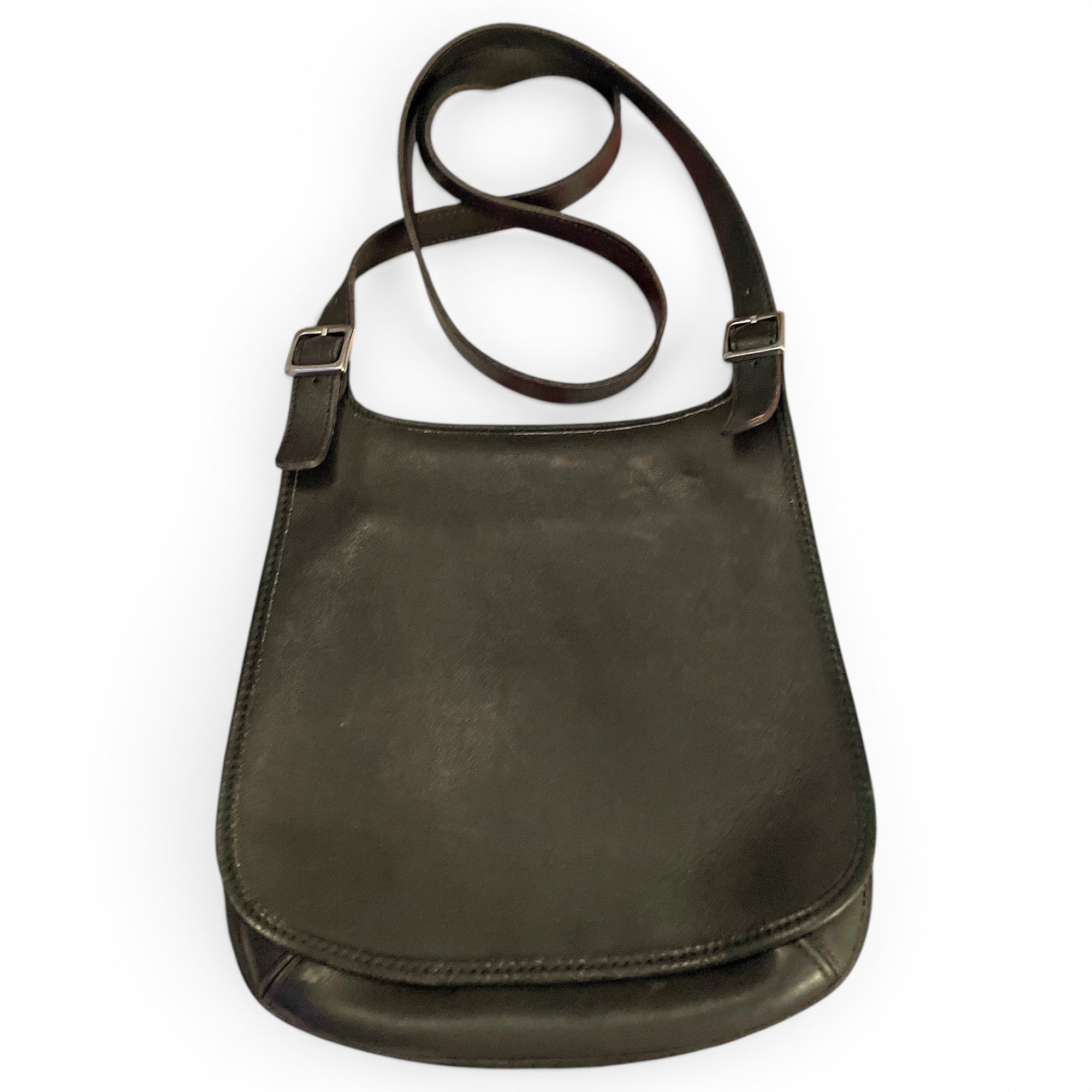 Leather crossbody bag