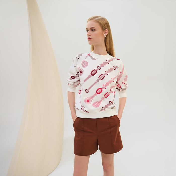Blanc Naturel "Coaching Remix" Sweatshirt