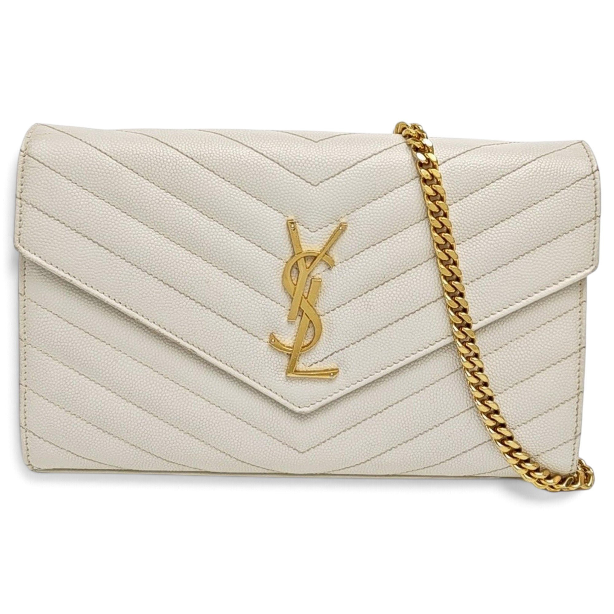 Baby monogramme leather handbag