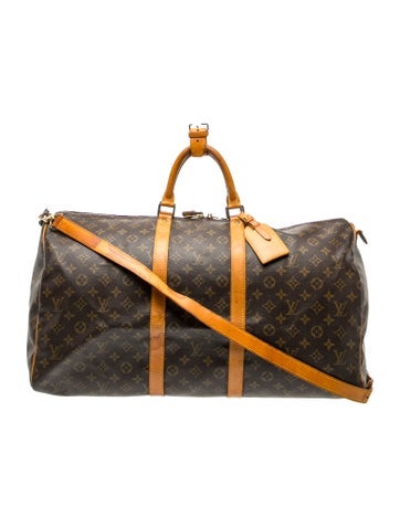 LV Monogram Keepall Bandouliere 55