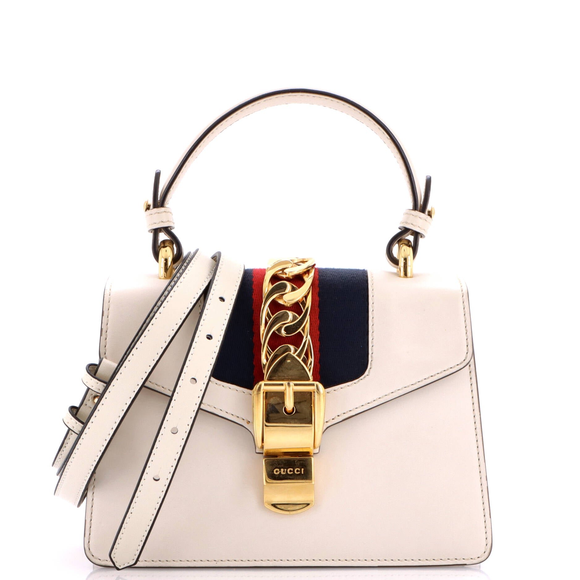Sylvie Top Handle Bag Leather Mini