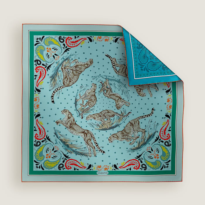 Guepards Bandana Double Face Scarf 90