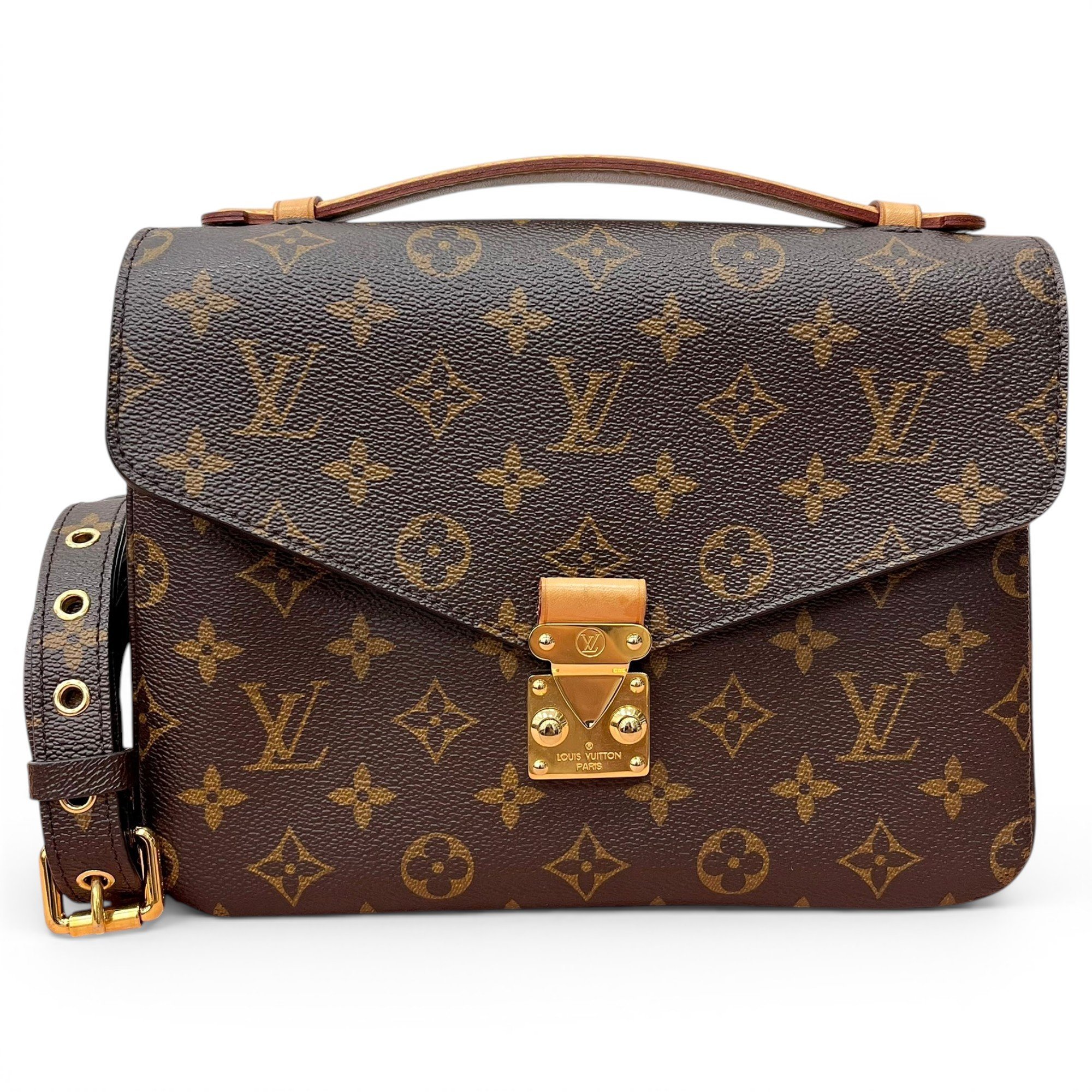 Metis leather handbag