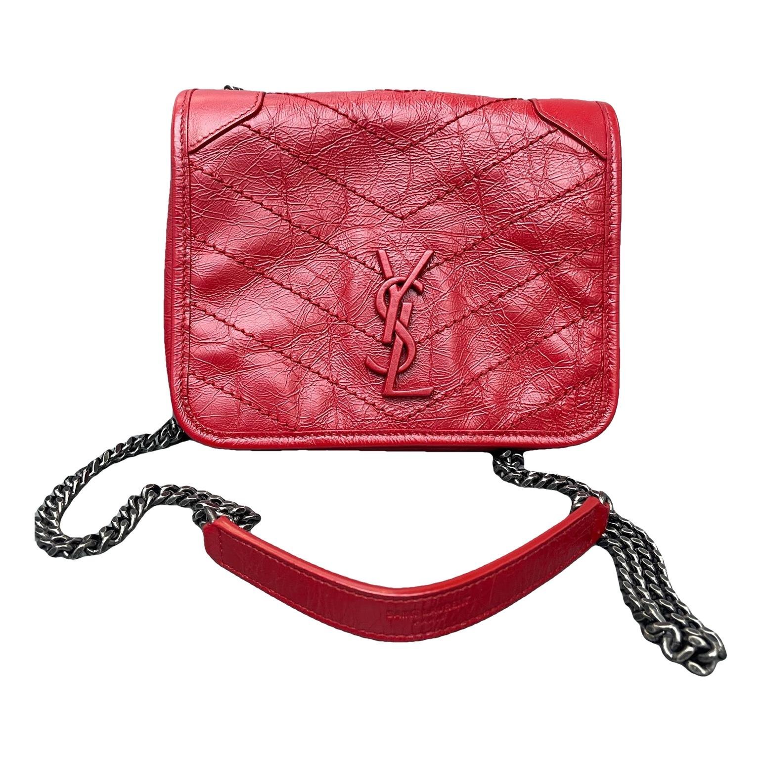 Mini Niki leather handbag