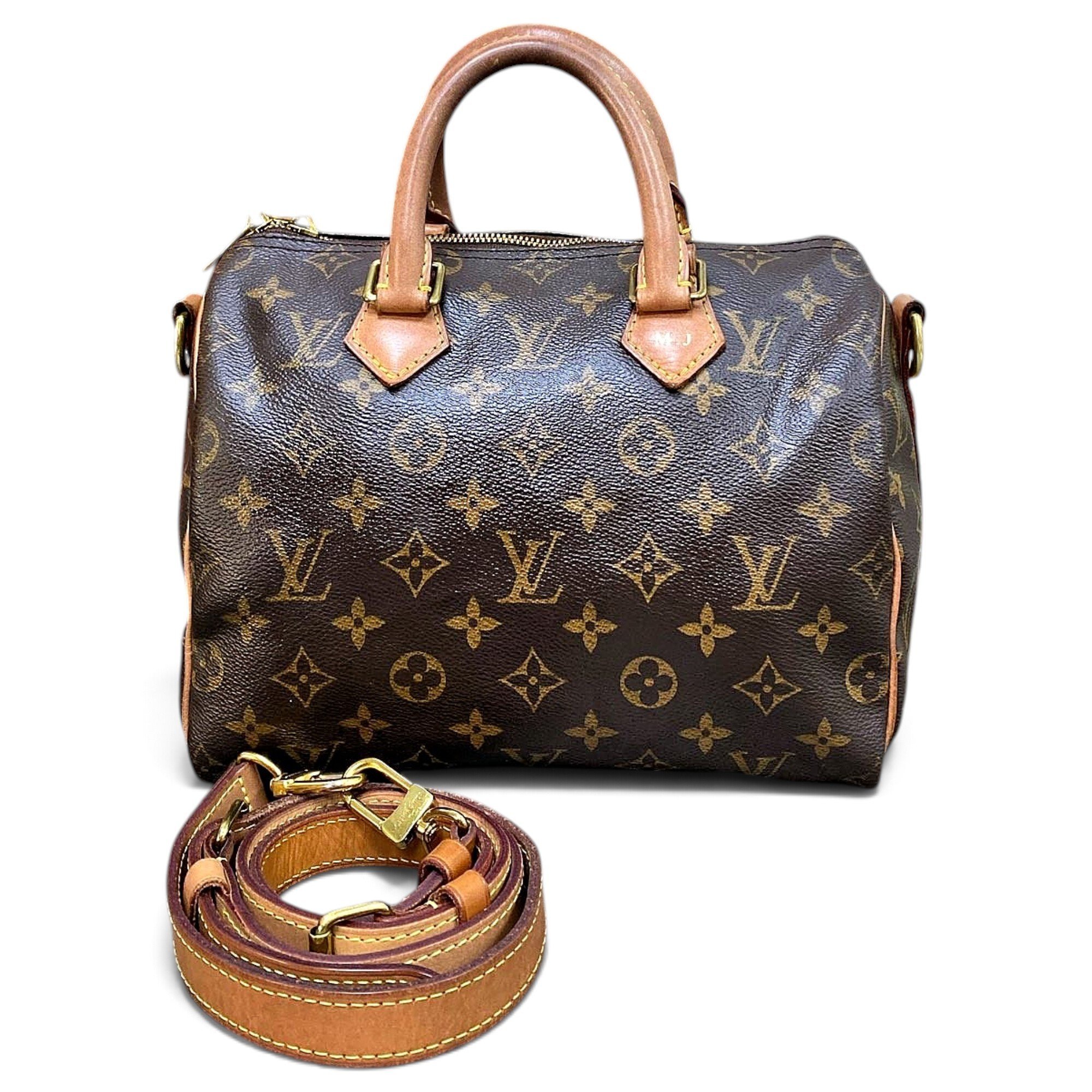 Speedy Bandoulière leather handbag