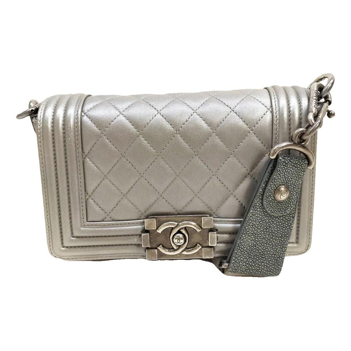 Boy leather crossbody bag