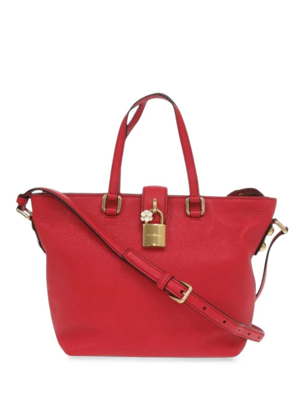 Dolce & Gabbana 2010-2026 Leather Padlock satchel