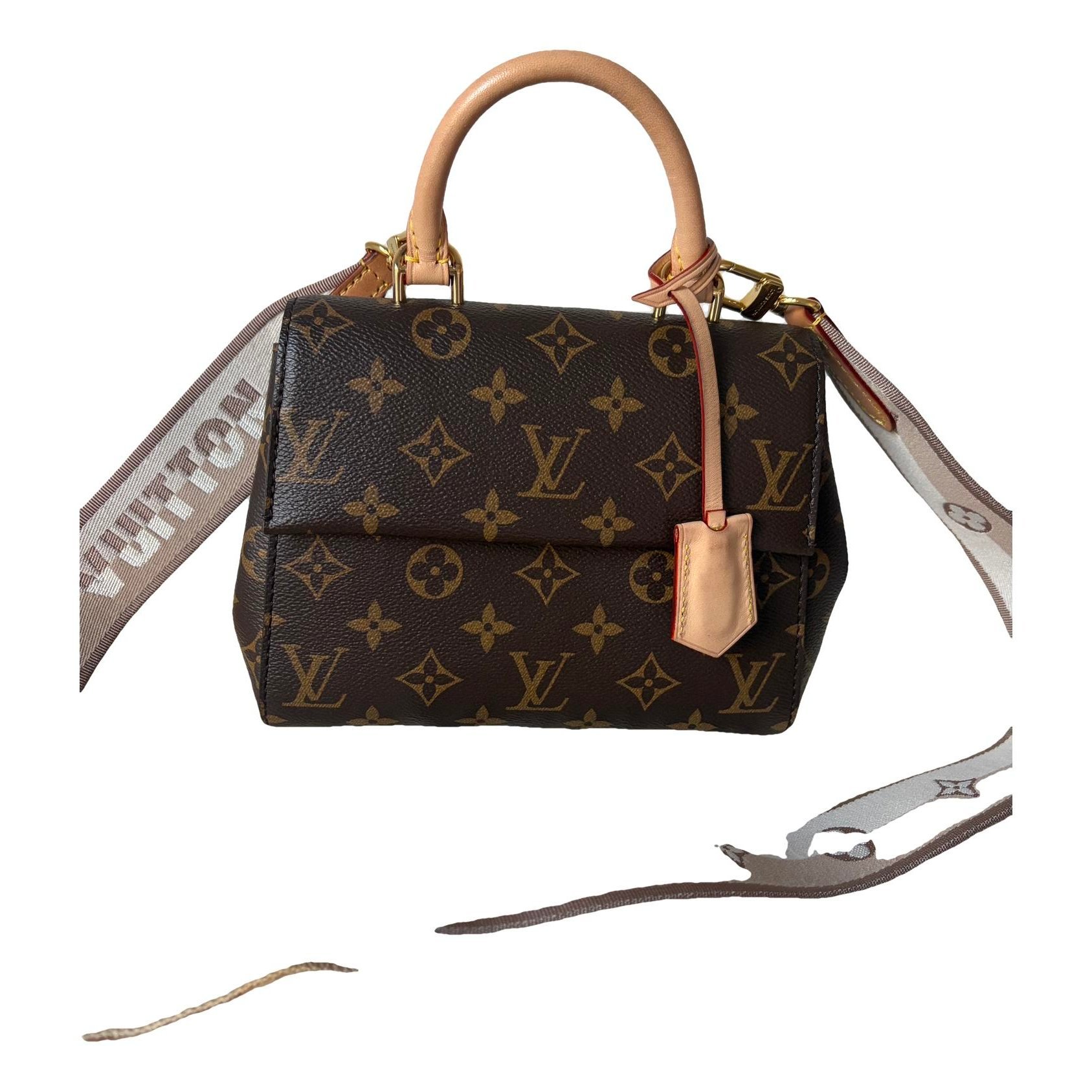 Cluny leather crossbody bag