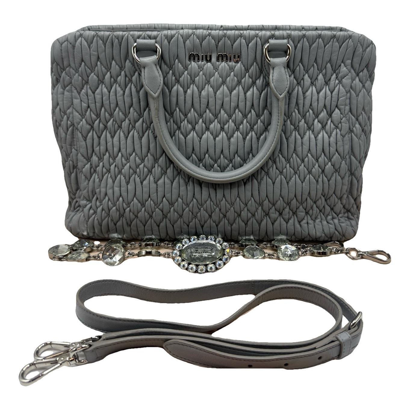 Leather handbag
