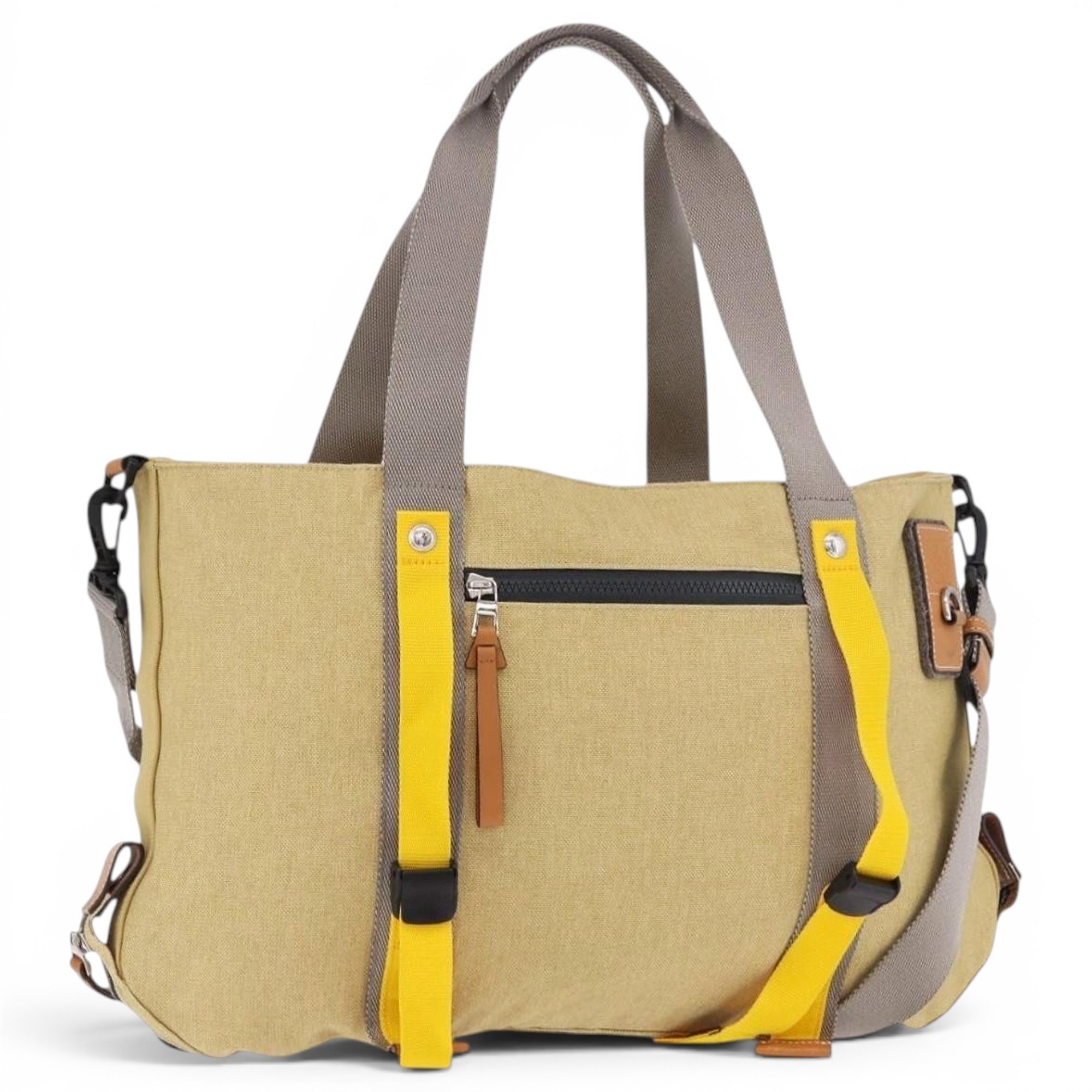 Leather tote