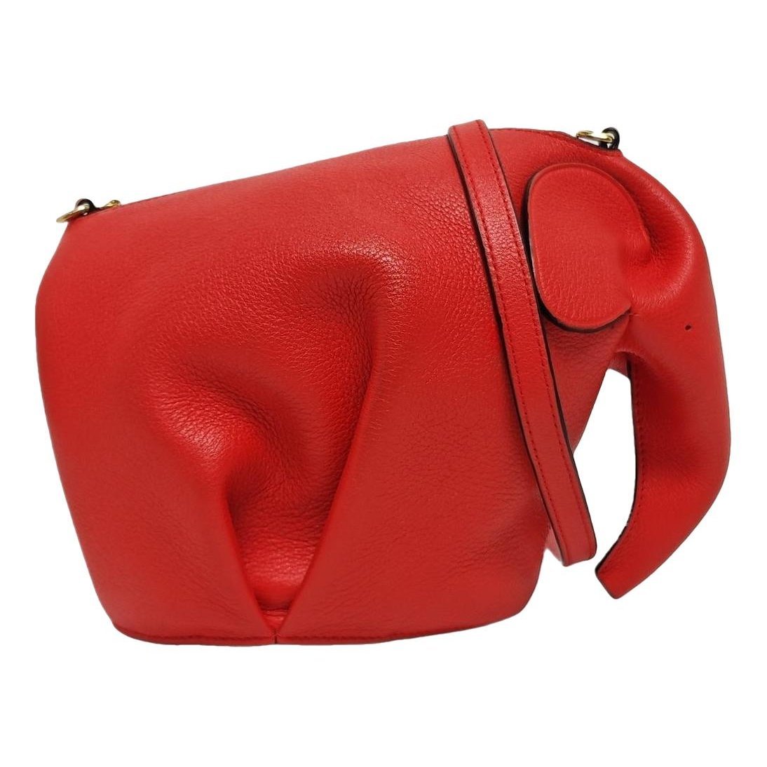 Animals leather handbag