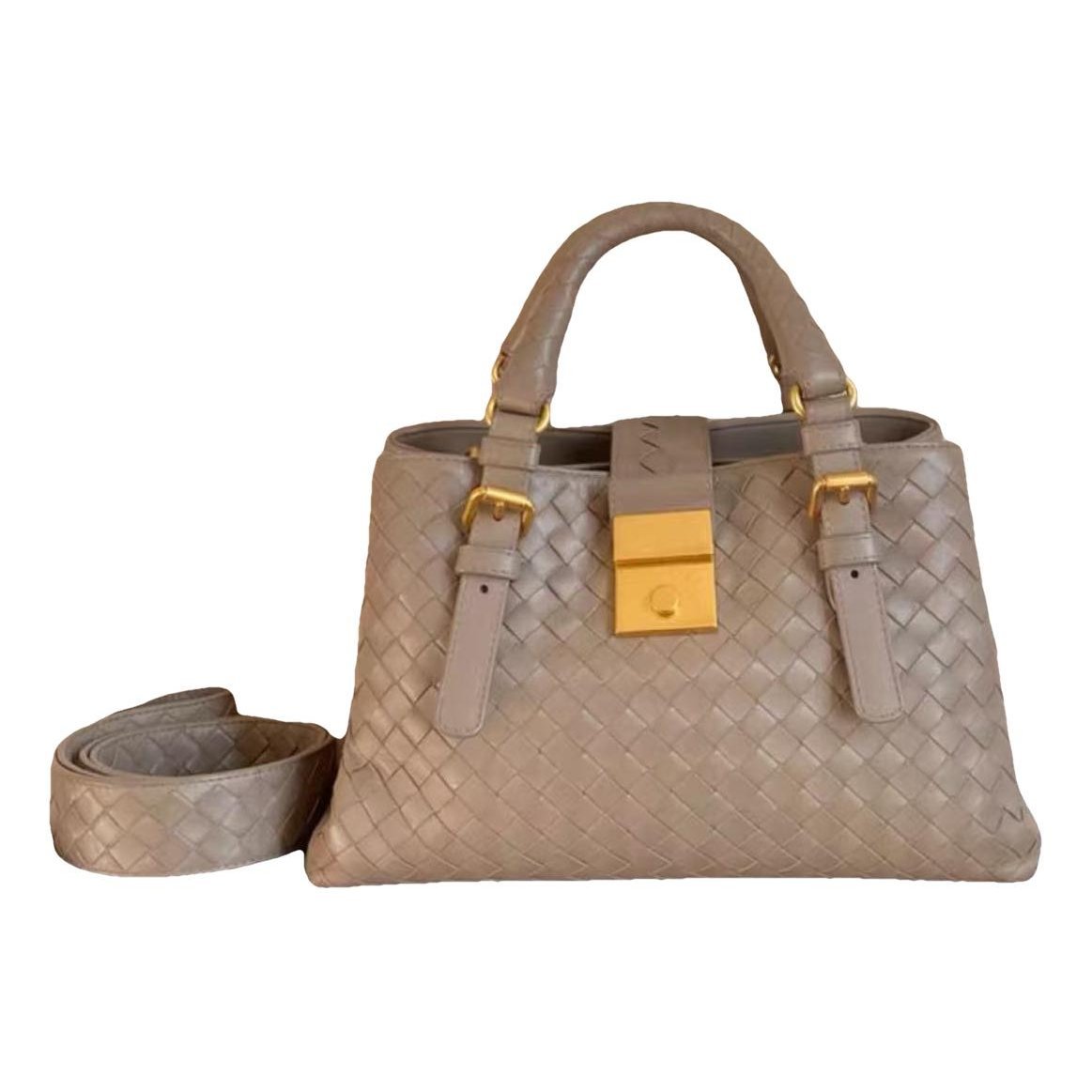 Roma leather tote