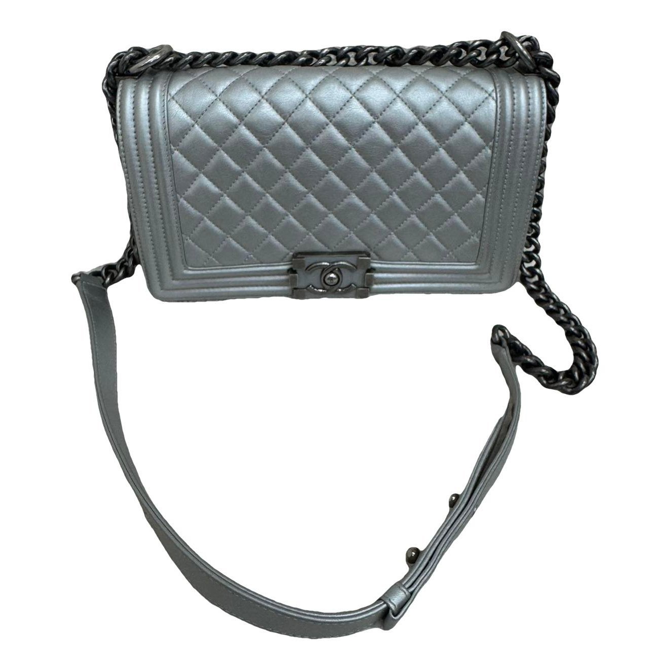 Boy leather crossbody bag