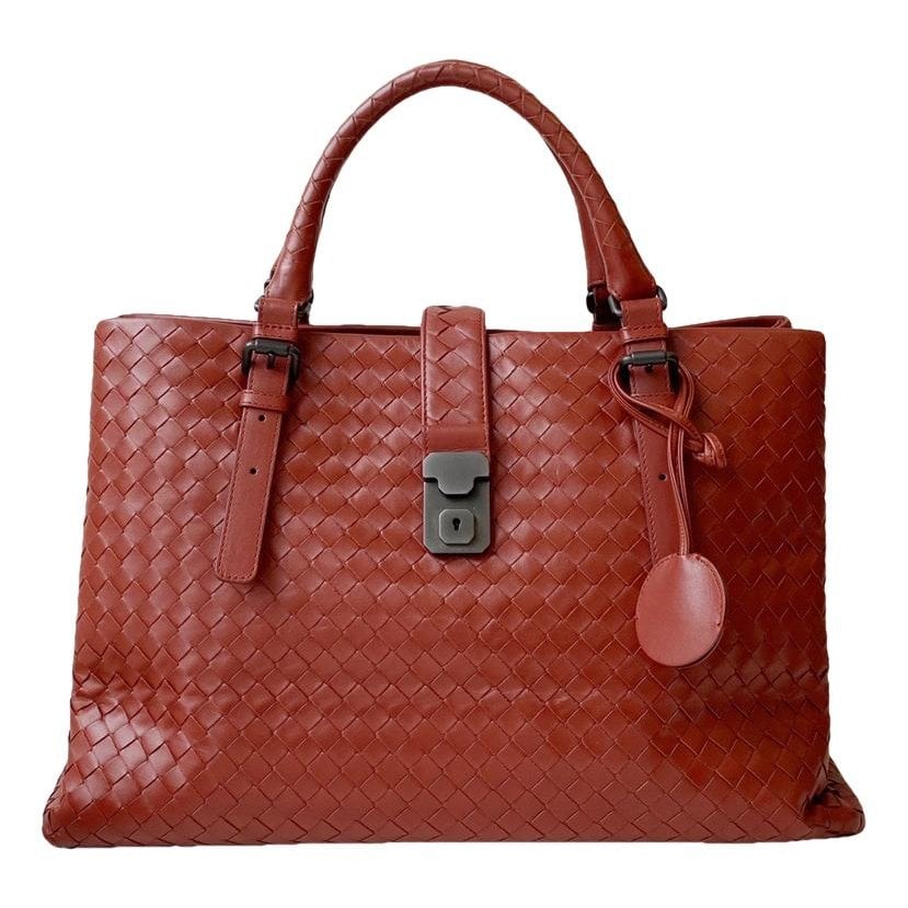 Roma leather handbag