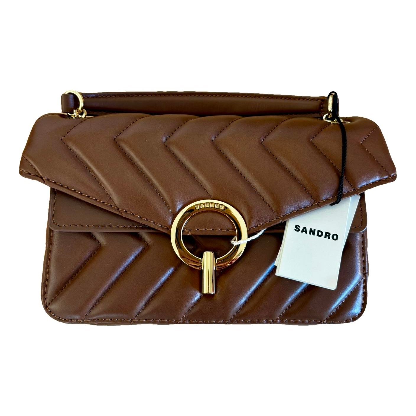 Sandro Yza leather handbag