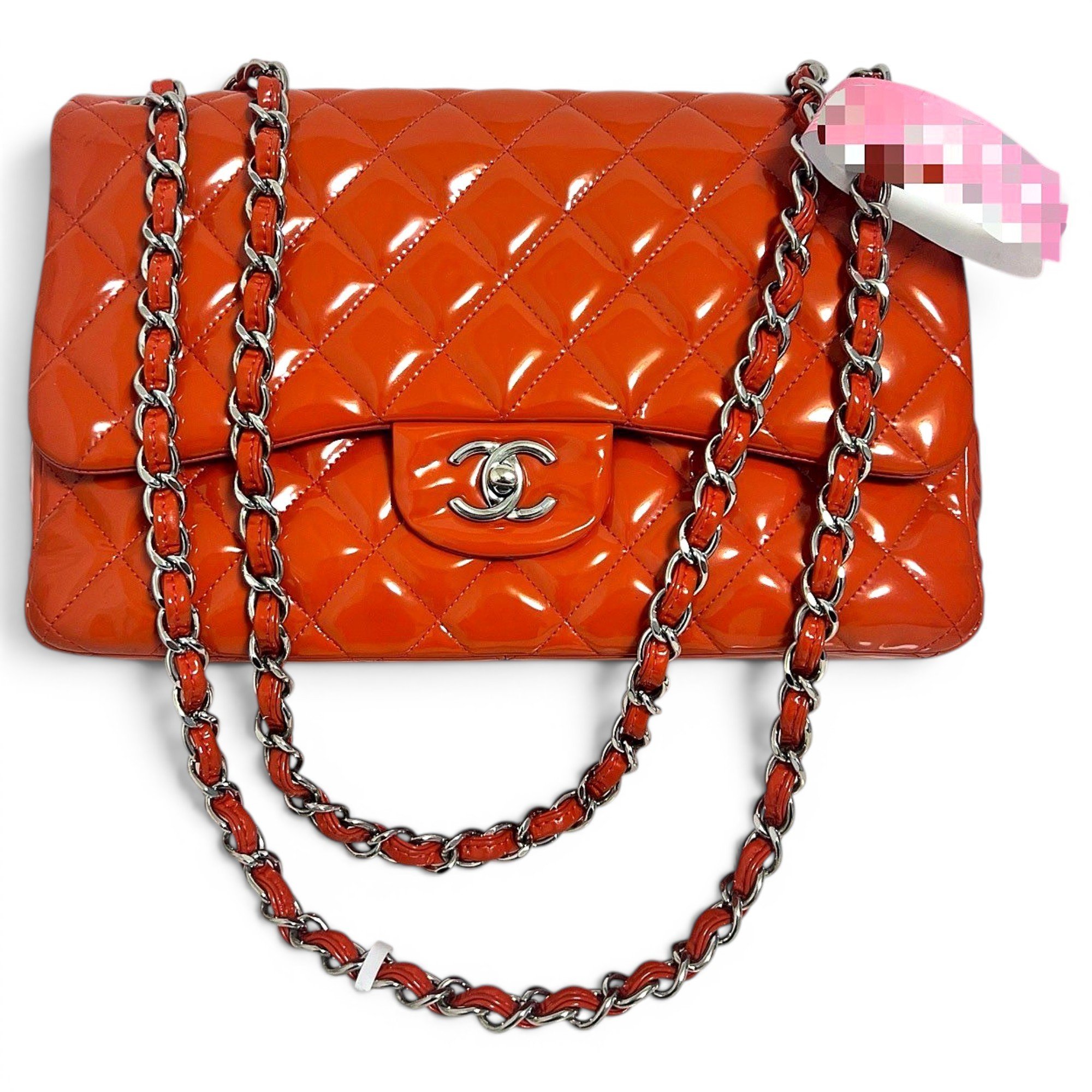 Timeless/Classique patent leather handbag