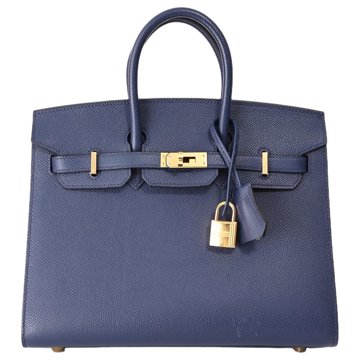 Birkin 25 leather handbag
