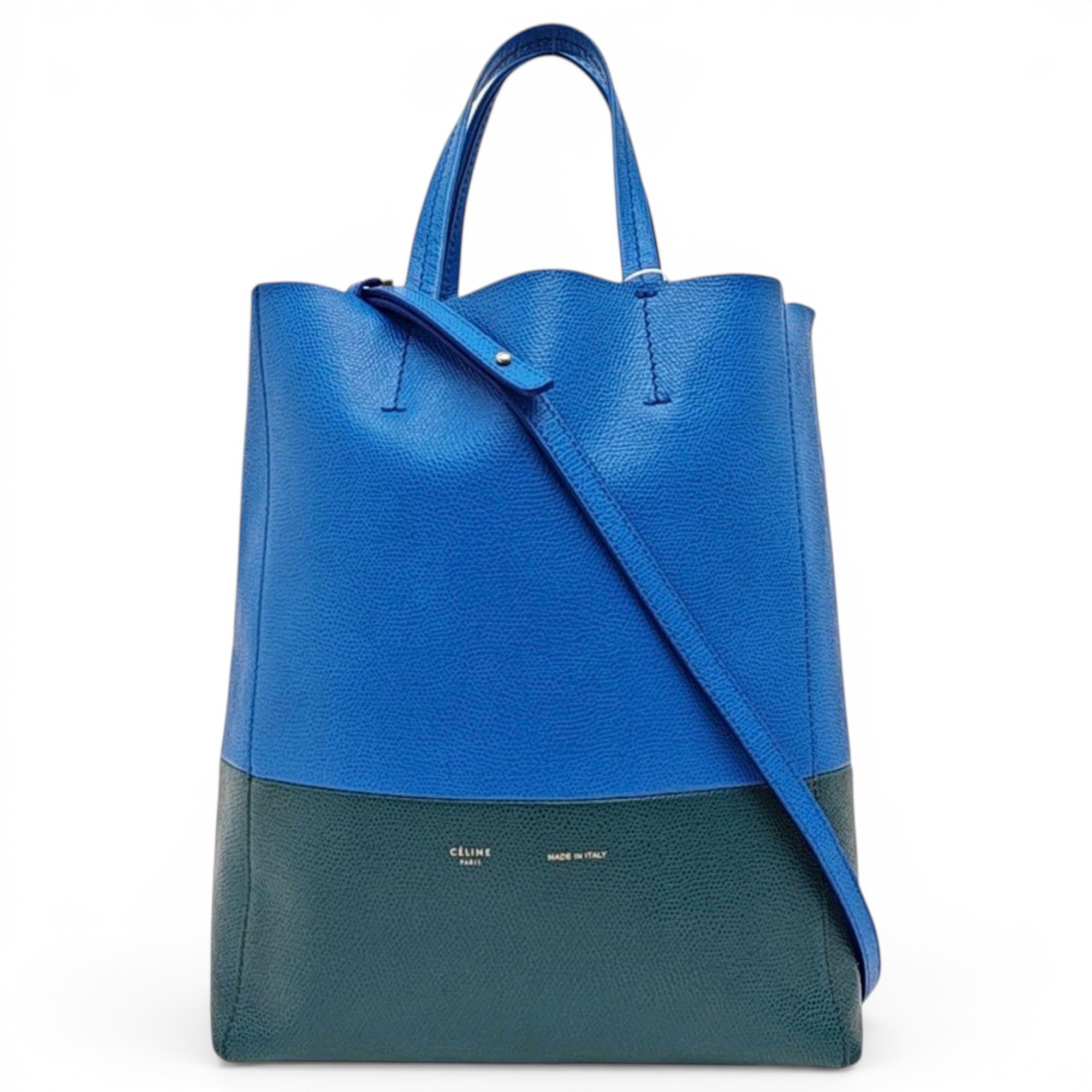 Cabas leather tote