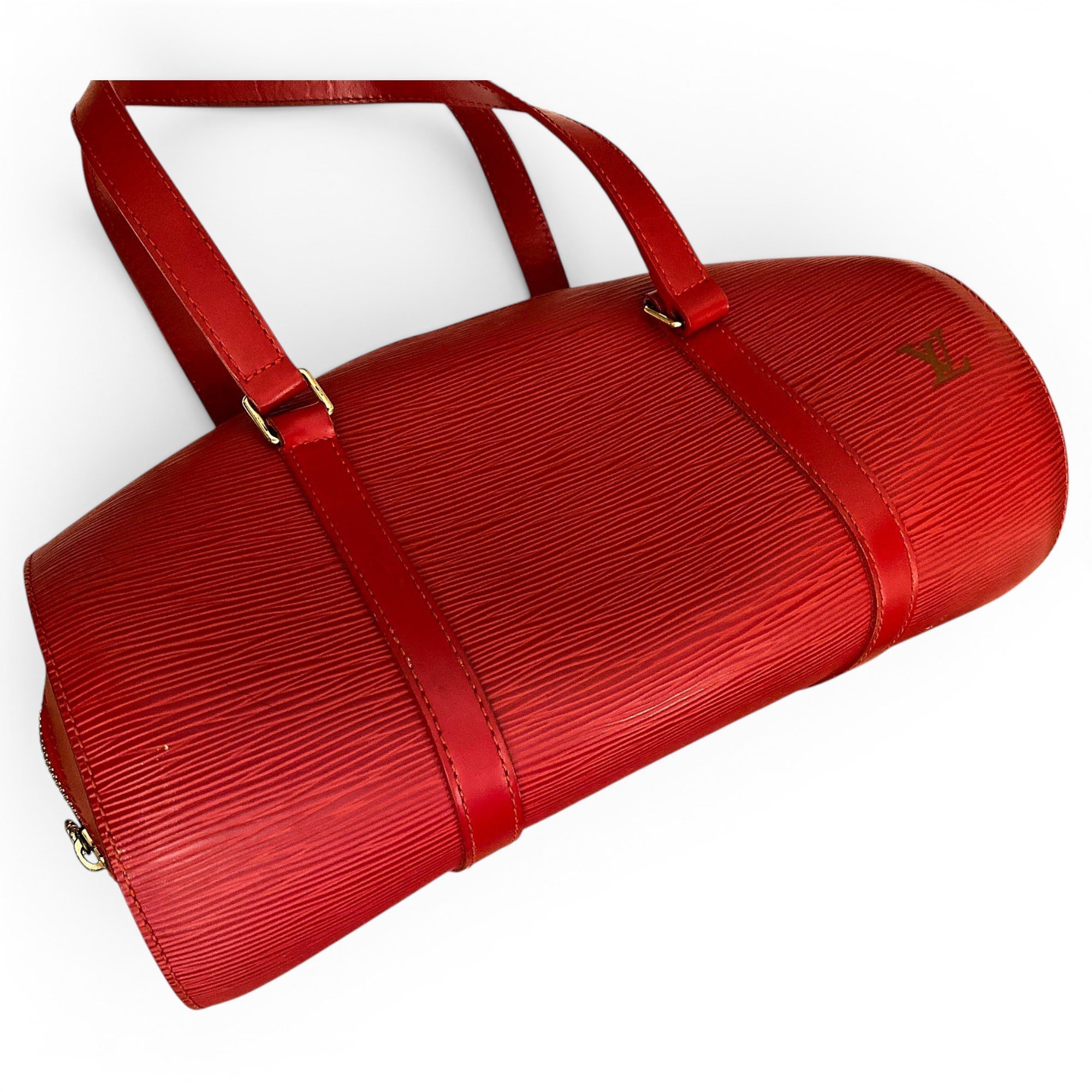 Papillon leather handbag