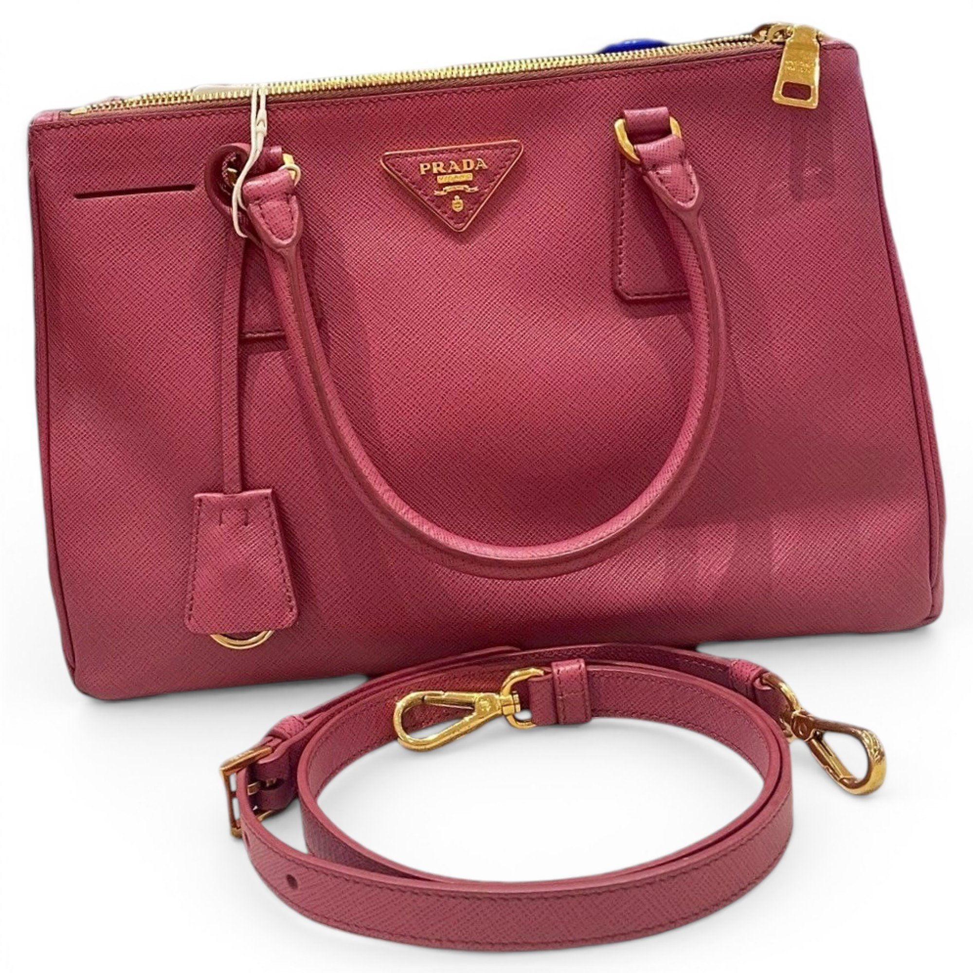 Galleria leather handbag