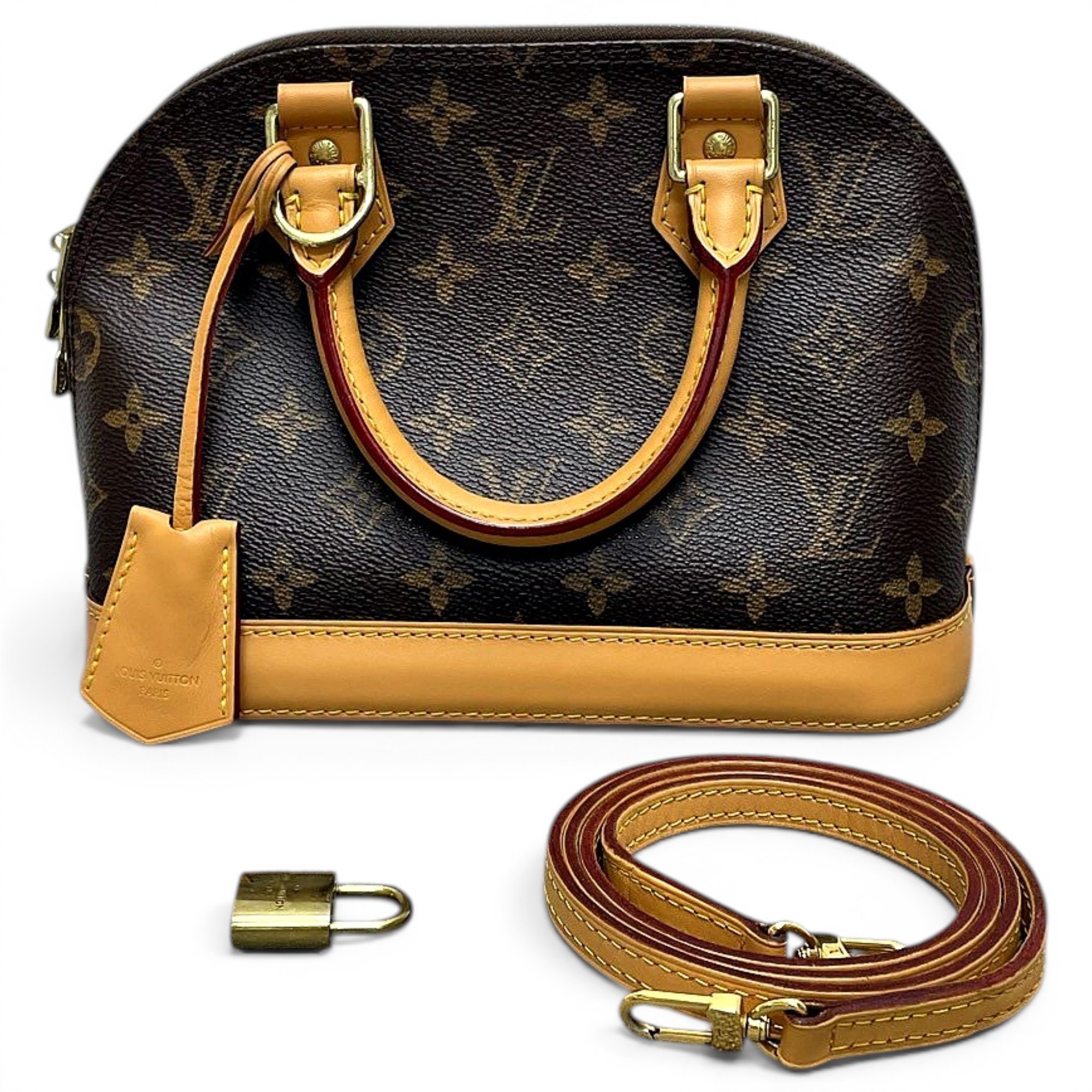 Alma BB leather handbag