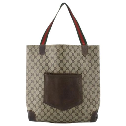 Leather tote