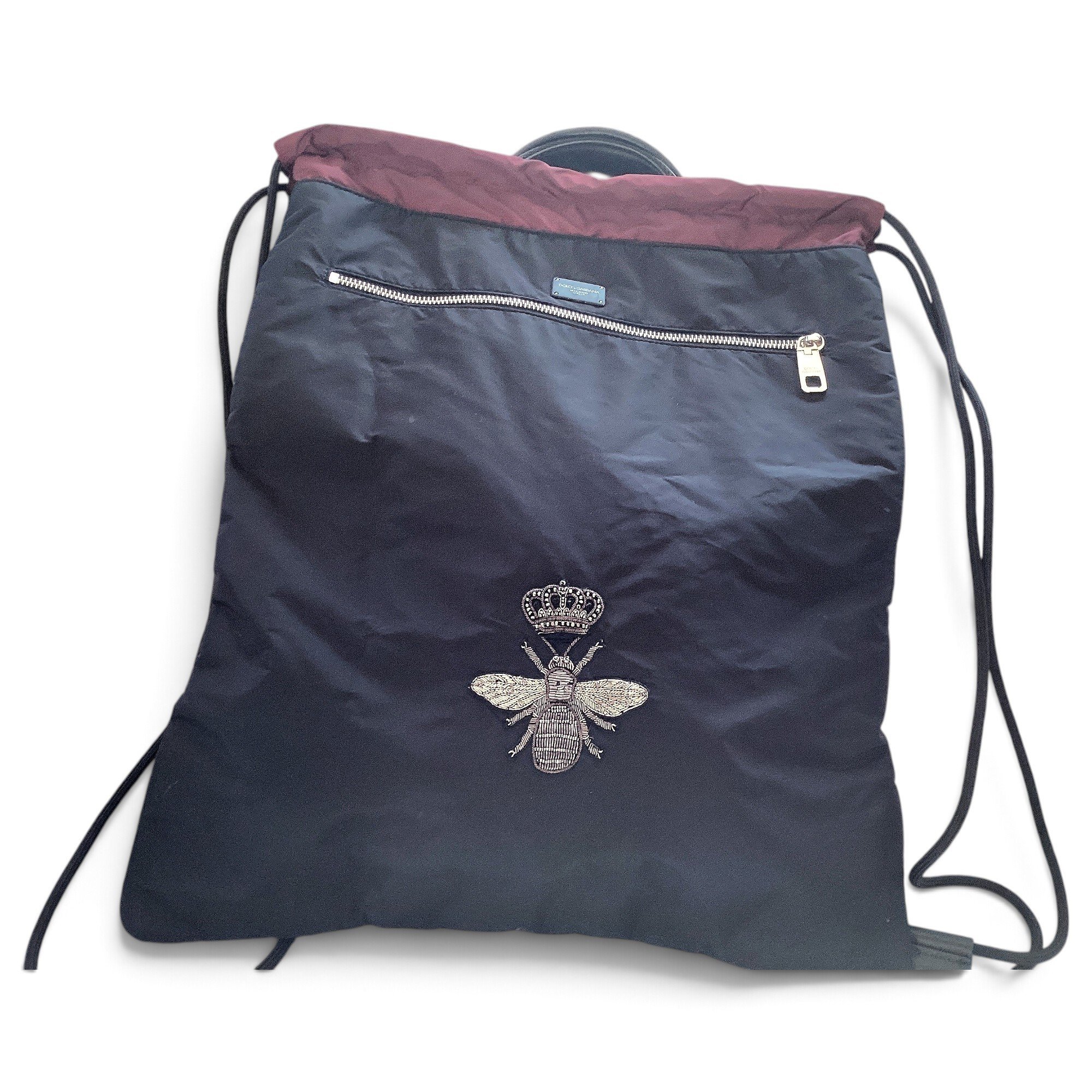 Leather backpack