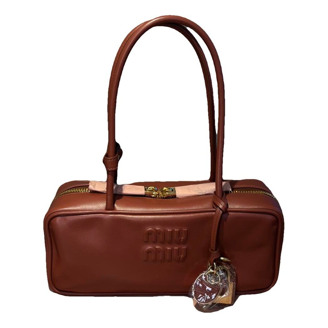 Beau leather handbag