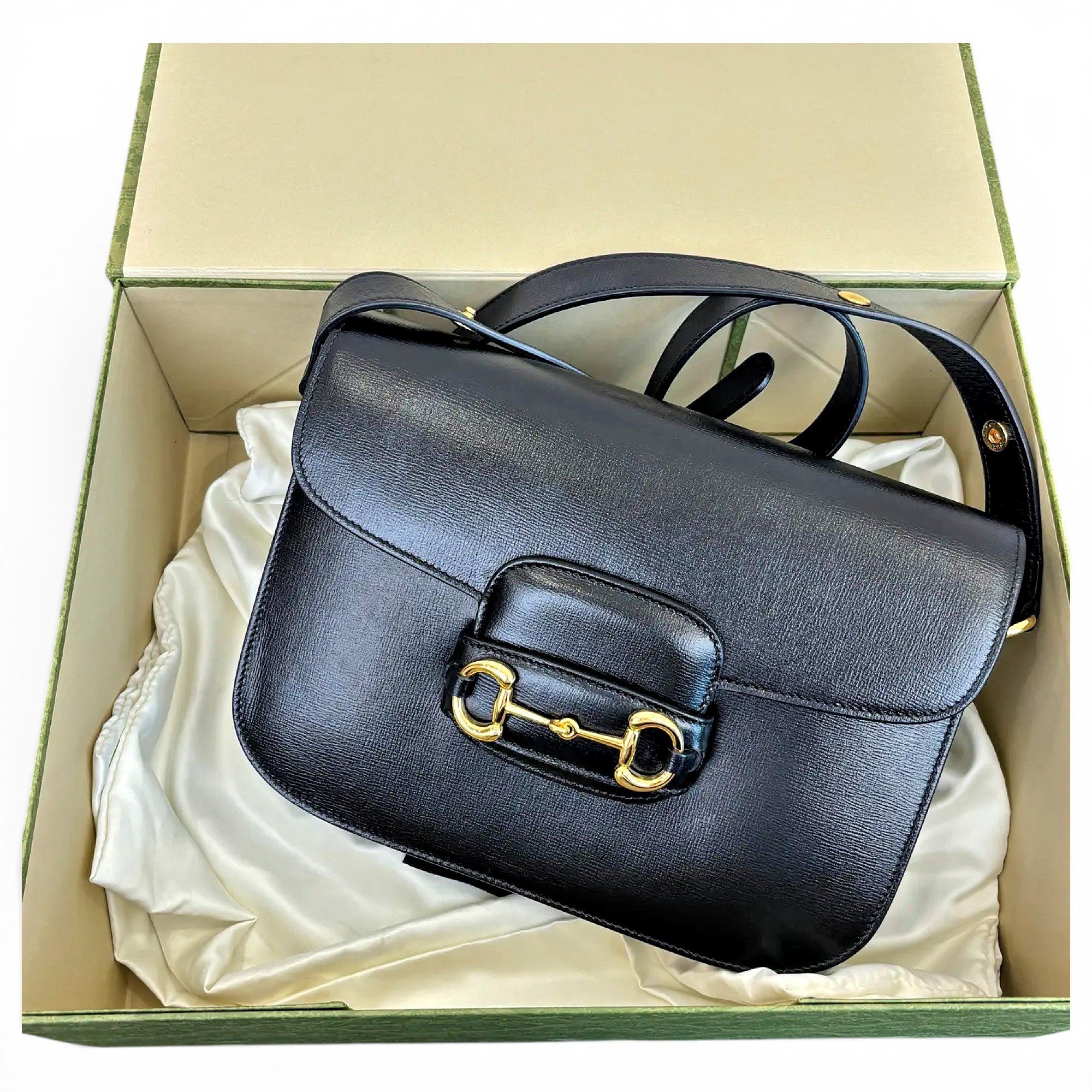 Horsebit 1955 leather handbag