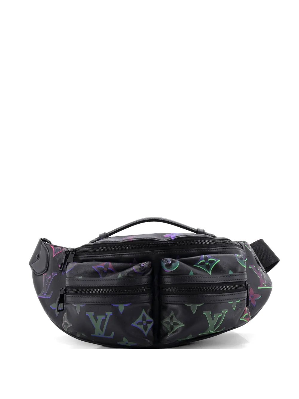 Comet Bumbag Spotlight Monogram Giant Leather belt bag