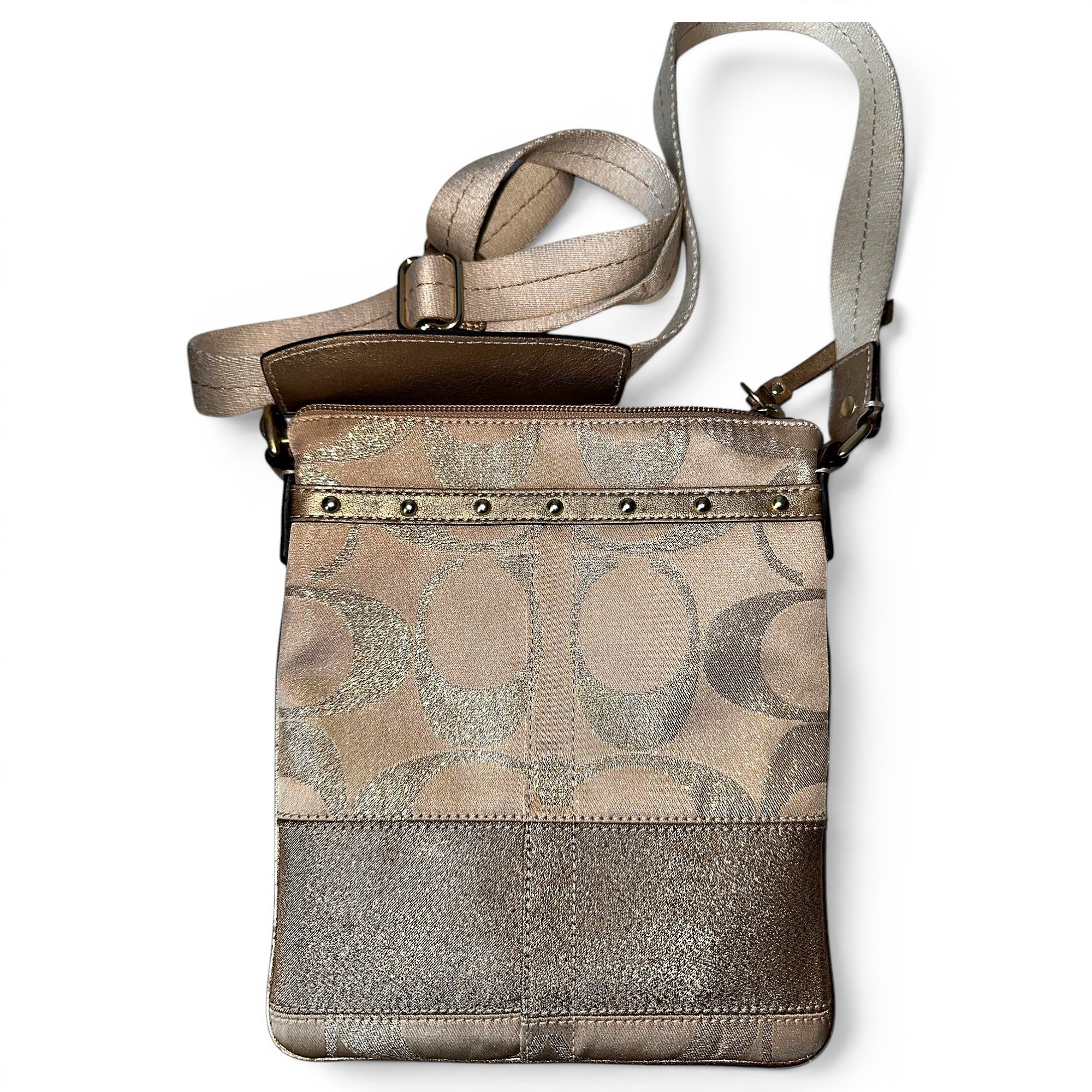 Canvas Courier Crossbody cloth handbag